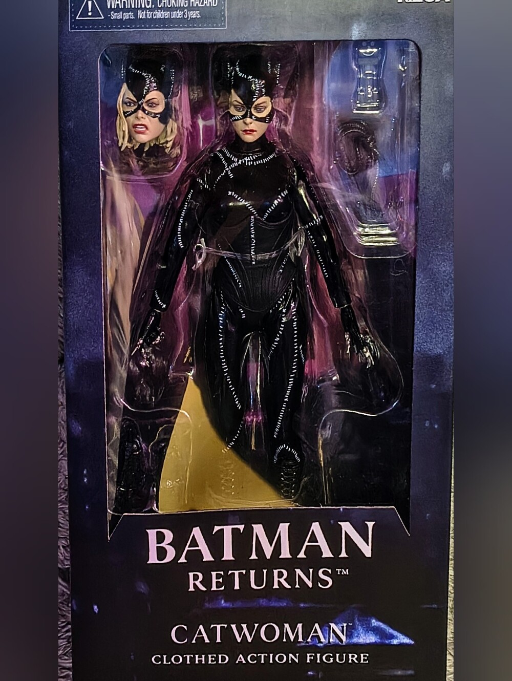 (NIB) NECA "Batman Returns"•• Catwoman 8" (Clothed) Action Figure. . .